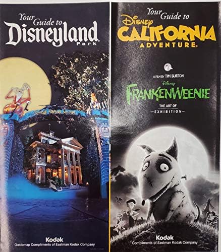 Disneyland Park Készlet 8 Térkép Idegenvezetők, Mely elvarázsolt Kastély Star Tours 50 éves Mickey Pózol, Minnie PMA58