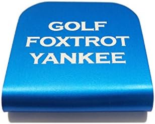 A morál Kategória Golf Foxtrot Yankee Kalap Klip Taktikai Javítás Sapkák