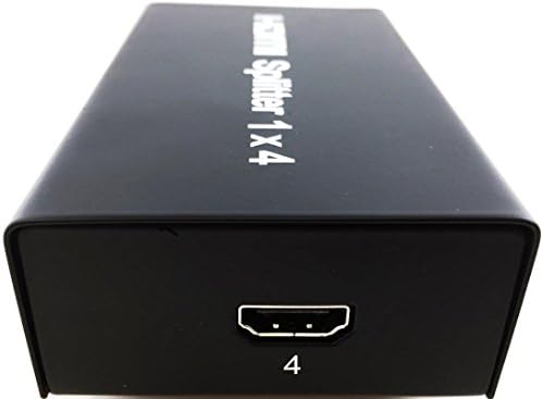 4 Út 1-4 HDMI Splitter, Sanoxy 1x4 HDMI 1.4 Video Splitter 4 Port (1, 4) - HD1080P 3D