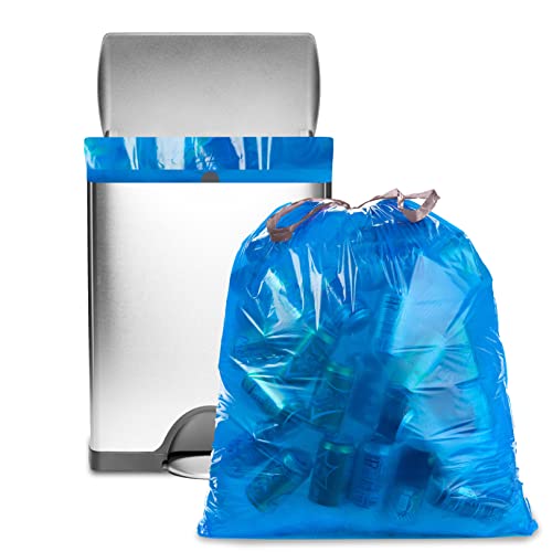 Aluf Műanyag 20-30 Liter 0.8 MILLIÓ Kék Zsinórral szemeteszsák - 30 x 33 Csomag 36 - Otthon, Konyha, Fürdőszoba, & Iroda