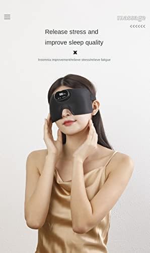 Intelligens Masszázs Szem maszk 3D Vibrációs Javítja az Alvást, hogy Enyhíti a Fáradtságot, Lélegző Fény Árnyékolás Hordozható Eye Protector