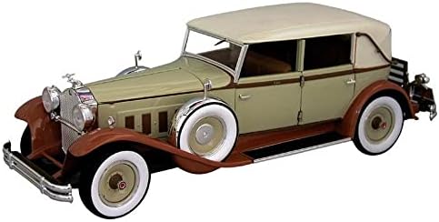1930 Packard Brewster, Bézs/Barna - Aláírás Modellek 18103F - 1/18 Méretarány Fröccsöntött Modell Autó