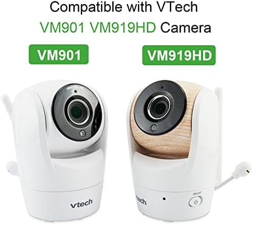 Töltő VTech VM901 VM919HD Baba figyelő Kamera (Nem Kézi Képernyő Szülő Egység) 5V Adapter UL Aadpter a 5ft Kábel - LEFXMOPHY