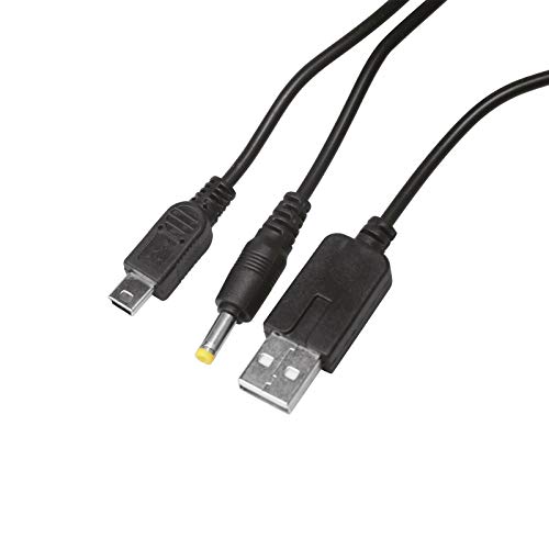 TJPOTO cserealkatrész Játék Tartozékok 2IN1 USB DC hálózati Töltő Adatok Trabsfer Kábel PSP 1000 2000