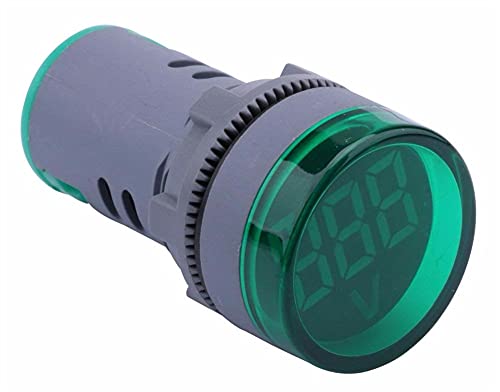 TPUOTI LED Kijelző Digitális Mini Voltmérő AC 80-500V Feszültség Mérő Mérő Teszter Voltos Monitor világítás (Szín : Zöld)