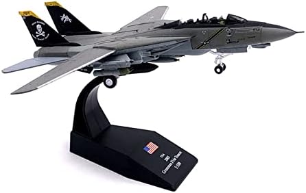 Másolás Repülőgép Modell 1/100 az F-14-es Harcos Tomcat Jolly Roger Század Boeing Katonai Rakéta Bombázó Fröccsöntött Fém Modell Gyűjtemény