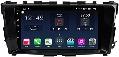 Autó Sztereó Nissan Altima/Teana2014 2015 2017 2018-Ig, az Apple Carplay & Android Auto, 9inch HD IPS Érintőképernyő Car Audio Vevő,
