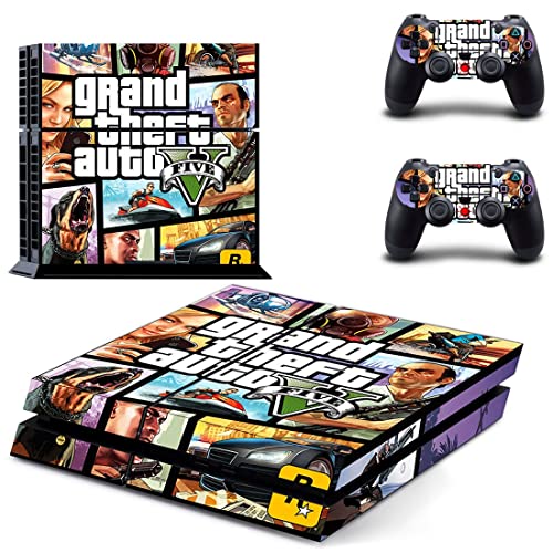 A PS4 PRO - Játék Grand GTA-Lopás, Valamint Automatikus PS4 vagy PS5 Bőr Matrica PlayStation 4 vagy 5 Konzol, Illetve az Adatkezelők