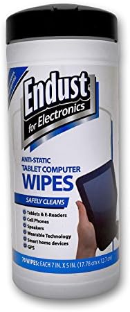 Endust Az Elektronika; antisztatikus Képernyő & Felület Tisztító Törlőkendő; A Tablet, E-Olvasó, Monitor, Laptop, Telefon,