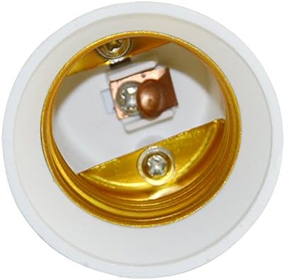 SuperWhole E14, hogy E27 Alap kompakt fénycsövek LED Izzó Lámpa Adapter Átalakító Aljzat, Csavaros Kupakkal Új