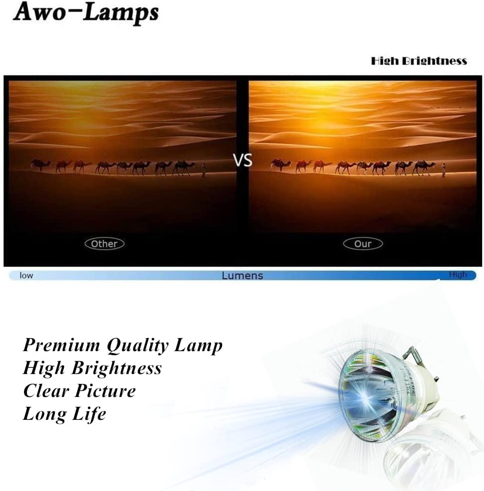 AWO Eredeti Projektor Lámpa Izzó BL-FU220E / SP.7C601GC01 az OPTOMA EH330UST,HD350UST,X330UST,HD31UST,HD35UST,EH340UST,GT5600,W330UST,W340UST,W340UST
