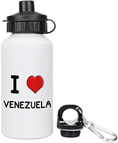 Azeeda 600ml 'Szeretem Venezuela' újra Víz / Italt, Üveget (WT00054848)
