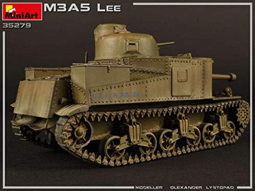MiniArt 35279 - 1/35 Amerikai Közepes Tank M3A5 Lee Műanyag Modell Készlet