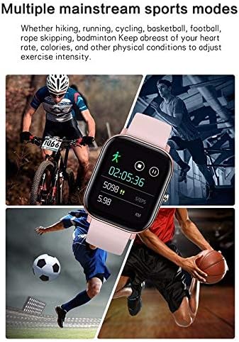 TWDYC Intelligens Karóra Férfi Nő 1.4 hüvelykes Full Touch Fitness Tracker pulzusszám Ellenőrzése Sport Karóra (Szín : D)