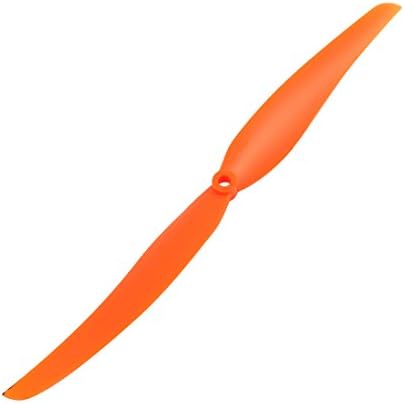 Aexit Narancssárga Műanyag Elektromos berendezések RC Repülő Kellék Propeller Paddle1160 + Tengely Adapter Gyűrű