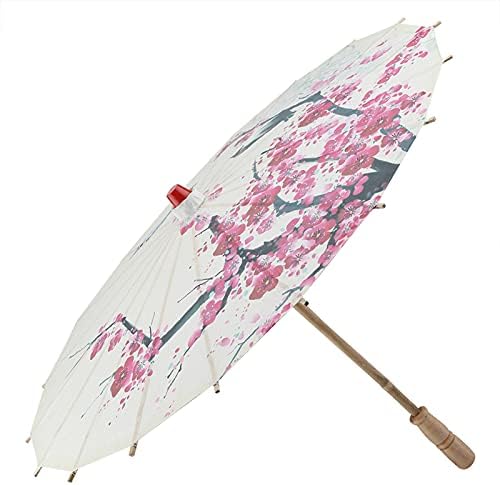 Tomotato Papír Esernyő, Napernyő, szilvavirág Japán Kínai Papír Esernyő Esküvői Dekor Art Party Fotózás, Kellékek Klasszikus Tánc