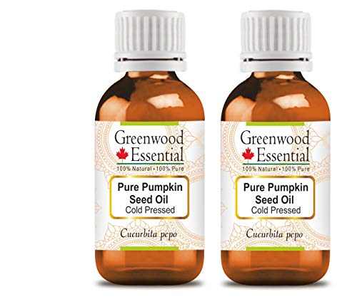 Greenwood Alapvető Tiszta Pumpkin Seed Oil (Cucurbita pepo) - ban Természetes Terápiás Minőségű Hidegen Sajtolt Személyes