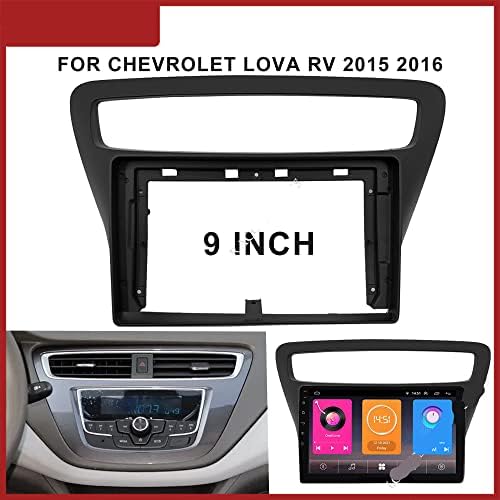 9 inch autórádió Fascia Panel Chevrolet Lova RV 2015 + Sztereó Keret