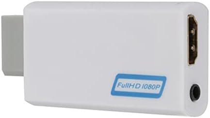 YLHXYPP WII, HDMI Átalakító Full HD 1080P Wii 2, 3,5 mm-es Audio PC HDTV Monitor Kijelző Adapterr (Szín : az ábrán látható,