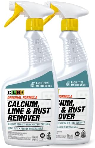 CLR PRO Kalcium, Lime & Rust Remover - Gyorsan Eltávolítja a Kalcium, Citrom Betétek, Makacs Rozsda Foltok, Háztartási Kemény Víz Betétek
