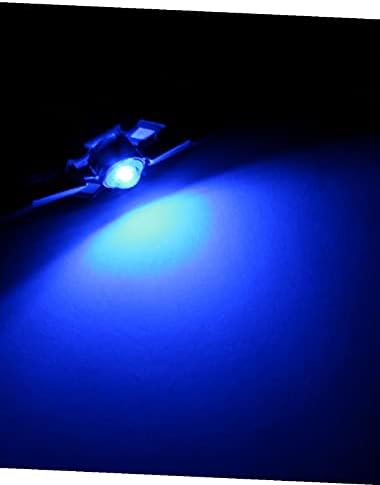 ÚJ LON0167 1W 460-470nm Kék Fény LED Lámpa Gyöngy Emitter 20-25LM w Csillag Bázis 2db(1W 460-470nm blaue LED-Lampenperlen-Emitter