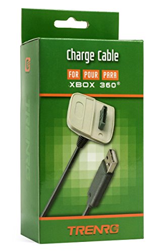 Play & Charge Kit Kábel Csak Kompatibilis az Xbox 360