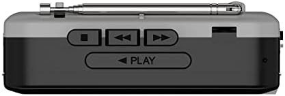 Ezcap244 Bluetooth-kazettalejátszó, AM-FM Rádió, Walkman, Beépített Hangszóró, 2AA Elem vagy USB Tápegység