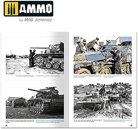 Amo AMO-6037 Festék a német Tankok, Fotó, Könyv (magyar Nyelvet Nem Garantált)