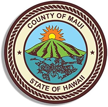AV Város Maui Matrica, Cél Matricák, Hawaii, Vinil, Hawaii hegység Matrica az Autók, Teherautók, Hűtők, valamint a Reteszeket (4 x 4