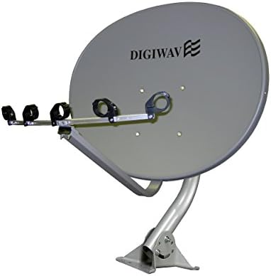 Homevision Technológia parabolaantenna Digiwave 36 Elliptikus parabolaantenna, Szürke (DWD85TE)
