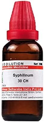 Dr. Willmar a Csomag India Syphilinum Hígítási 30 CH Üveg 30 ml Hígító