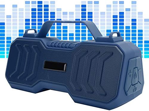 ASHATA Hordozható Bluetooth Hangszóró,Kültéri Hordozható Hangos Mélysugárzó Beépített Újratölthető Lítium Elem,a Vezeték nélküli