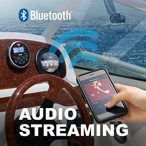 FŐNÖK Audio Rendszerek MGR350B Tengeri Nyomtávú Vevő - Bluetooth, Digitális Média MP3 Lejátszó, nincs, CD Lejátszó, USB-Port,