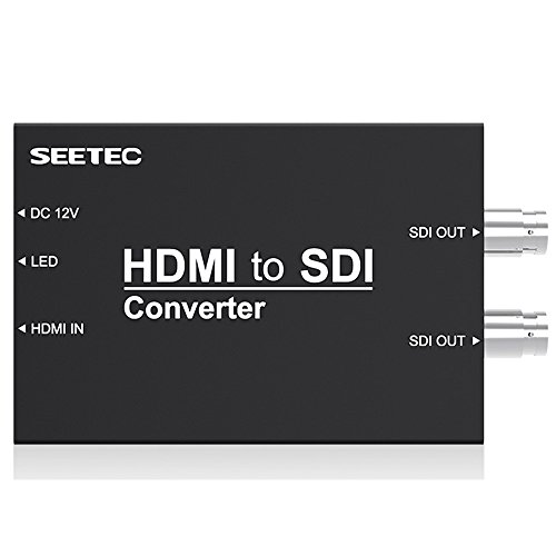 Seetec HDMI to SDI Átalakító HTS Hordozható Mini Adás Átalakító Szabványos 1/4-20 csavarmenet (HDMI to SDI)
