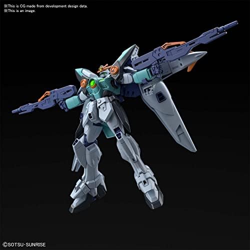 Bandai Hobbi - Modell Gundam - Gundam Wing Eget Nulla Gunpla HG 1/144 13cm - 4573102620323, Multi
