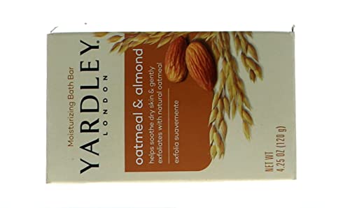 Yardley London Tejbegríz vagy Mandula Természetes Hidratáló Fürdő, Bár, 4.0 oz. (Csomag 24)