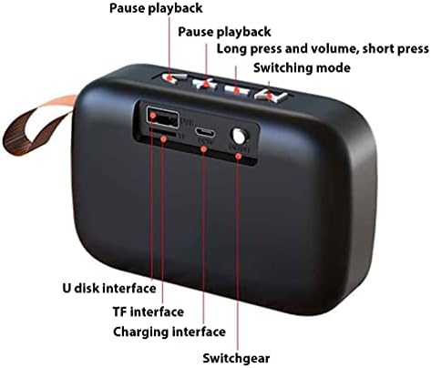 Tek Styz Hangszóró Kompatibilis Az LG G-Pad X2 8.0 Plusz Szövet Design 3W Játékidő 6H Beltéri, Kültéri Utazási (Zöld)