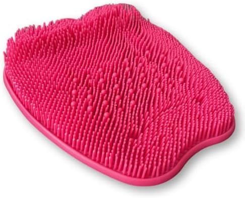 Láb Cleaner & Zuhany-lábmasszírozó által Caroso - Lábát Mosó Használható Zuhany - lábápoló Férfi & Nő (Szürke)