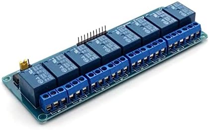 GORS 5V 12V 8 Csatornás Relé Modul Optocoupler relékimenet 8 Mód Relé Modul az Arduino (Szín : 12V)