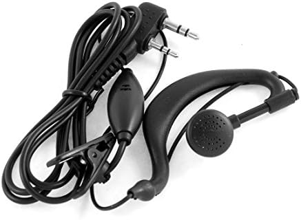 Qtqgoitem Fül-Hook-2,5 mm 3,5 mm-es Mikrofon wxd11 wxd8 Fülhallgató Fülhallgató a Kenwood (modell: ae1 01c e69 274 288)