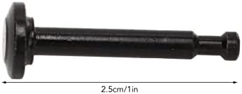 RC lengéscsillapító Pin, Erős lengéscsillapító Pin Készlet 4db Acél Könnyen Telepíthető 1in a 1/7 Autó(Fekete)