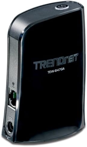 TRENDnet N Vezeték nélküli Szerencsejáték-Adapter TEW-647GA (Fekete)