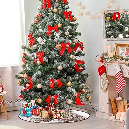xigua karácsonyfa Mat Vázlat Aranyos Macska Akvarell karácsonyfa, Mat karácsonyfa Szoknya Xmas Holiday Home Party Dekoráció