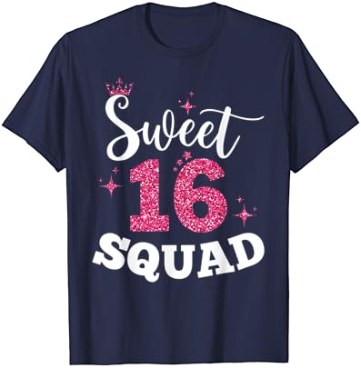 16 Csapat Lány Tizenhatodik Vicces Születésnapi Party Ajándékok Póló