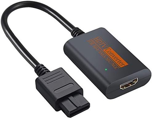 CAMWAY HDMI Kábel N64/ SNES Konzol, N64-HDMI Átalakító Adapter HDTV, Támogatja a 720P Plug and Play Külső feszültségellátás Szükséges