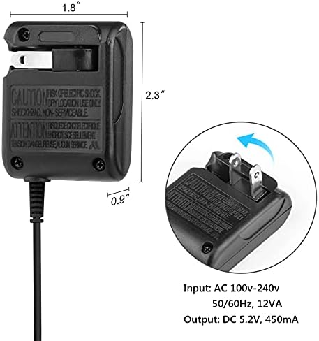 Töltő Gameboy Advance SP, AC Adapter Nintendo DS Konzol, USB-hálózati Kábel GBA SP Fal Utazási Kábel