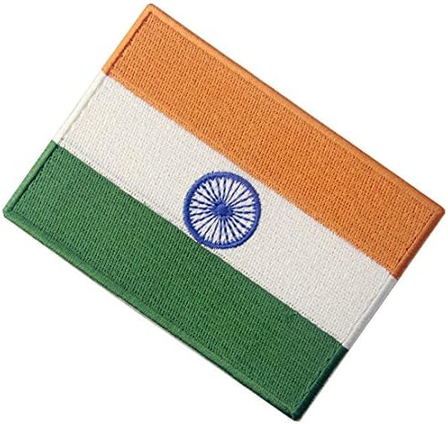 India Zászló Hímzett Embléma Indiai Vasalót Varrni A Nemzeti Javítás