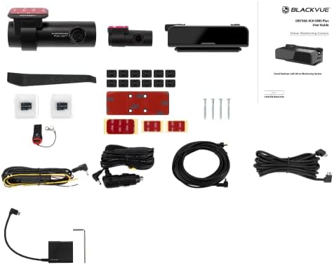 BlackVue DR750X-3CH DMS Plusz (256) | Dual FHD + HD Hármas Csatorna Vezető Monitoring Felhő Dashcam
