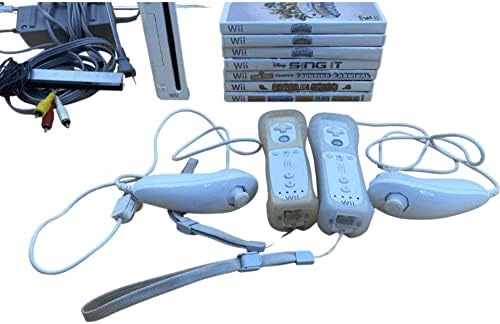 Nintendo Wii FEHÉR videojáték-Konzol Rendszer Csomag Online RVL-001 GameCube Port