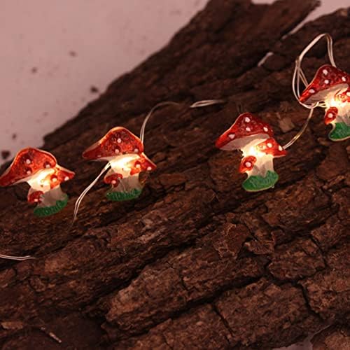 Tofficu Karácsonyi Dekoráció Gomba String LED Lámpák Dekorációs String Fények, Gomba Tündér Fény Hálószoba Kollégiumi Buli Karácsony,